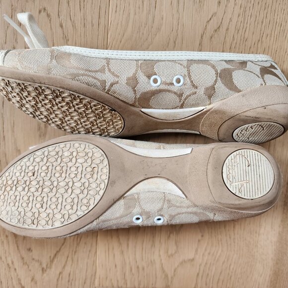 Coach Jana flats size 7 - Picture 10 of 12